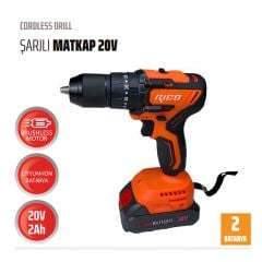 Rico 028-RE0003 Şarjlı Darbeli Matkap