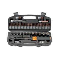 NT Tools NTTASET33 1/4 1-25 Nm Tork Anahtarlı Bits Ve Lokma Seti 33 Parça