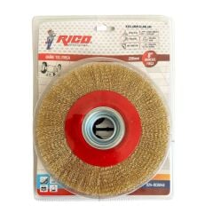 Rico 024-RC0045 Daire Çelik Tel Fırça 200 Mm