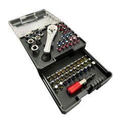 NT Tools NCSETH058 1/4 S2 Bits Ve Cr-V Lokma Seti 58 Parça