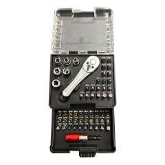 NT Tools NCSETH058 1/4 S2 Bits Ve Cr-V Lokma Seti 58 Parça