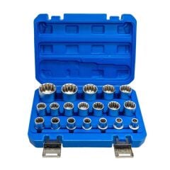 Grayzer GRA-19SP 12 Köşe Lokma Anahtar Takımı 19 Parça