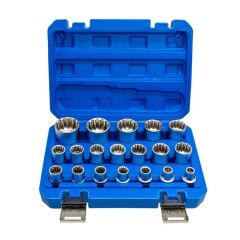 Grayzer GRA-19SP 12 Köşe Lokma Anahtar Takımı 19 Parça