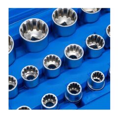 Grayzer GRA-19SP 12 Köşe Lokma Anahtar Takımı 19 Parça