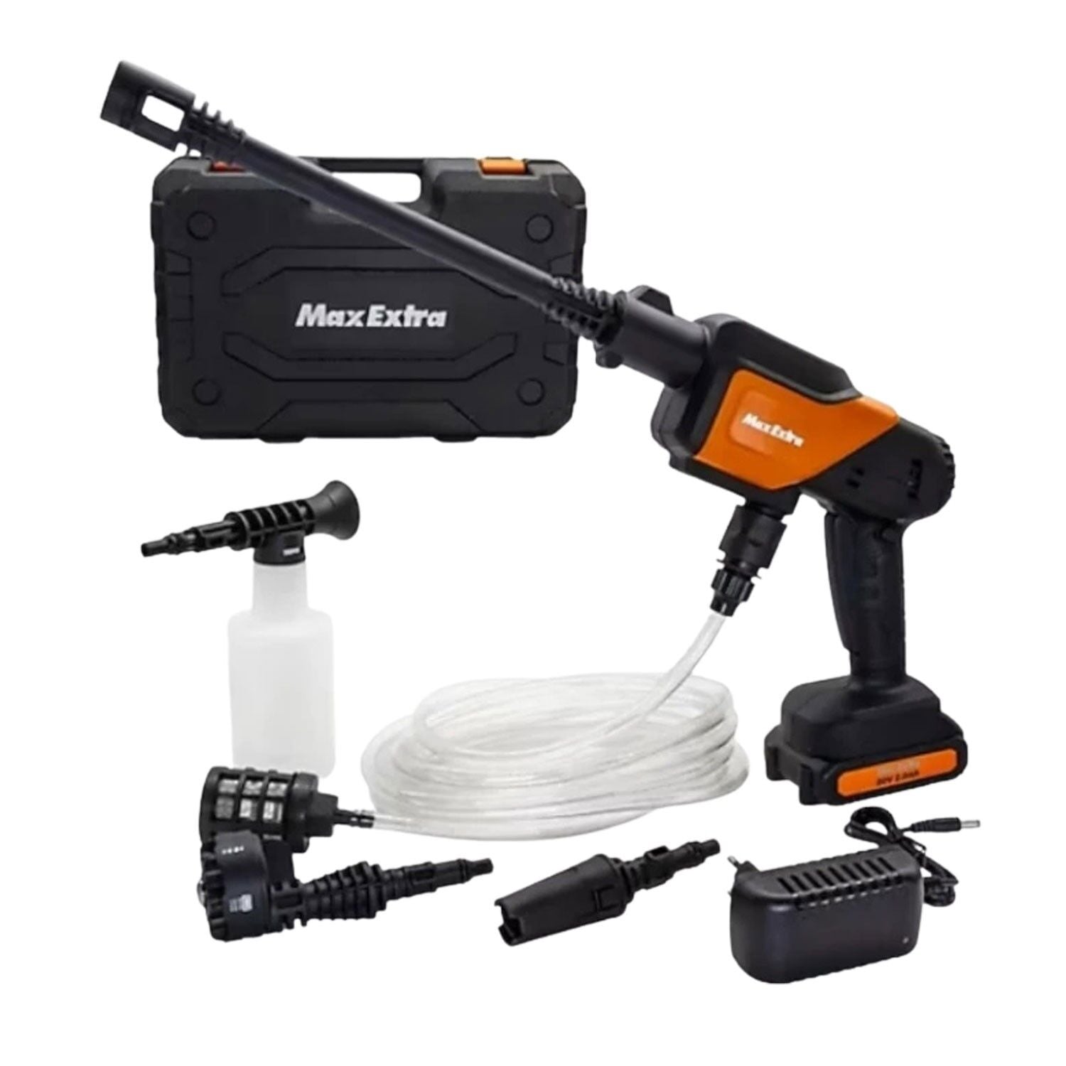 Max Extra MX5050 Akülü Yıkama Makinesi - 20 Volt - 30 Bar