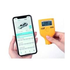 Grayzer LS236 Linshang Bluetooth'lu Boya Ölçüm Cihazı Demir Alüminyum Galvaniz Ölçer 5000 Um