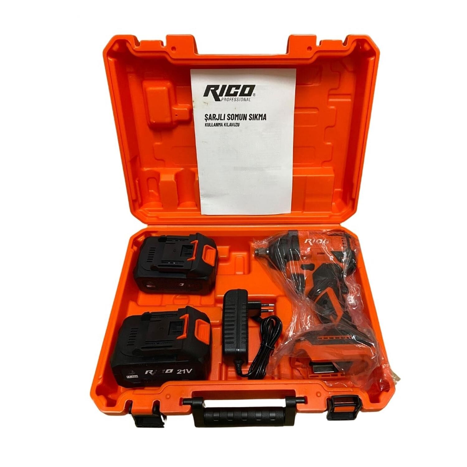 028-RE0006 Rico 1/2 Şarjlı Somun Sıkma 500 Nm