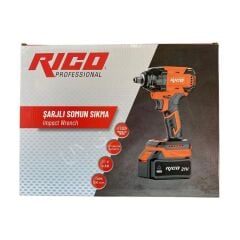 028-RE0006 Rico 1/2 Şarjlı Somun Sıkma 500 Nm