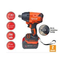 028-RE0006 Rico 1/2 Şarjlı Somun Sıkma 500 Nm