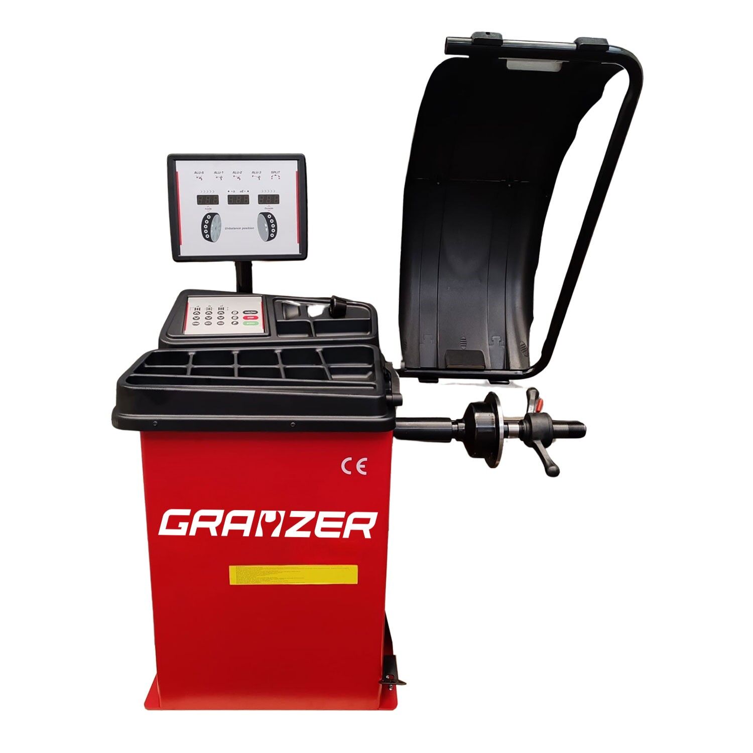 Grayzer 885 Otomatik Çap Uzaklık Ölçüm Sistemli Büyük Ekranlı Dijital Balans Makinası 10-24 İnç