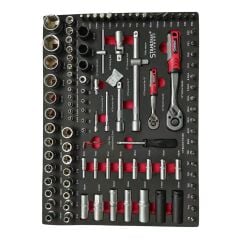 Grayzer GSTH215P 6 Çekmeceli Dolu Takım Arabası 261 Parça (Takımlar Stahlmayer)