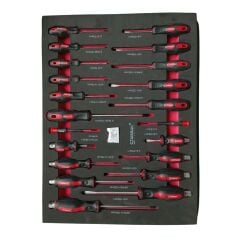 Grayzer GSTH215P 6 Çekmeceli Dolu Takım Arabası 261 Parça (Takımlar Stahlmayer)