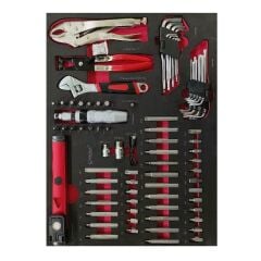 Grayzer GSTH215P 6 Çekmeceli Dolu Takım Arabası 261 Parça (Takımlar Stahlmayer)