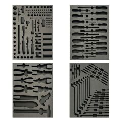 Grayzer GRASNGR Takım Arabası Boş Sünger 4 Parça