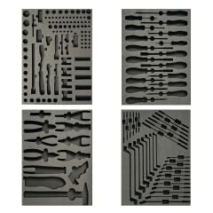 Grayzer GRASNGR Takım Arabası Boş Sünger 4 Parça