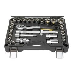 NT Tools NCSET32 1/2  Altı Köşe ve Yıldız Lokma Anahtar Takımı 32 Parça