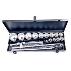 NT Tools NCSET34 3/4 Altı Köşe Lokma Anahtar Takımı 19 Parça