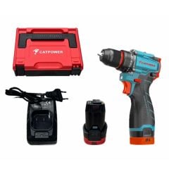 Catpower E1016 Kömürsüz Akülü Vidalama 16V 2.0Ah Li-ion