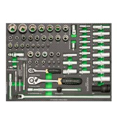 Grayzer ROCK271 6 Çekmeceli Dolu Takım Arabası 271 Parça (Takımlar Rockforce)