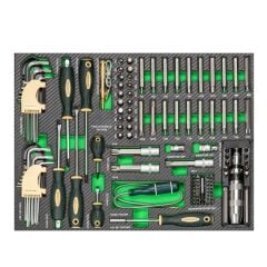 Grayzer ROCK271 6 Çekmeceli Dolu Takım Arabası 271 Parça (Takımlar Rockforce)