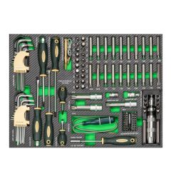 Grayzer ROCK271 6 Çekmeceli Dolu Takım Arabası 271 Parça (Takımlar Rockforce)