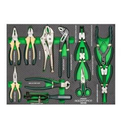 Grayzer ROCK271 6 Çekmeceli Dolu Takım Arabası 271 Parça (Takımlar Rockforce)