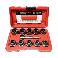 Grayzer 1/2 Yalama Somun Sökme Seti 10 Parça