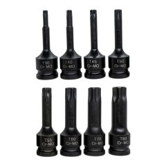 Grayzer 1/2 Havalı Torx Lokma Takımı 8 Parça