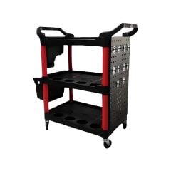 NT Tools NTTC02 3 Raflı Plastik Alet Takım Taşıma Arabası Aksesuarlı