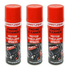 Grayzer Motor Temizleme Spreyi 500 ML (3 Adet)