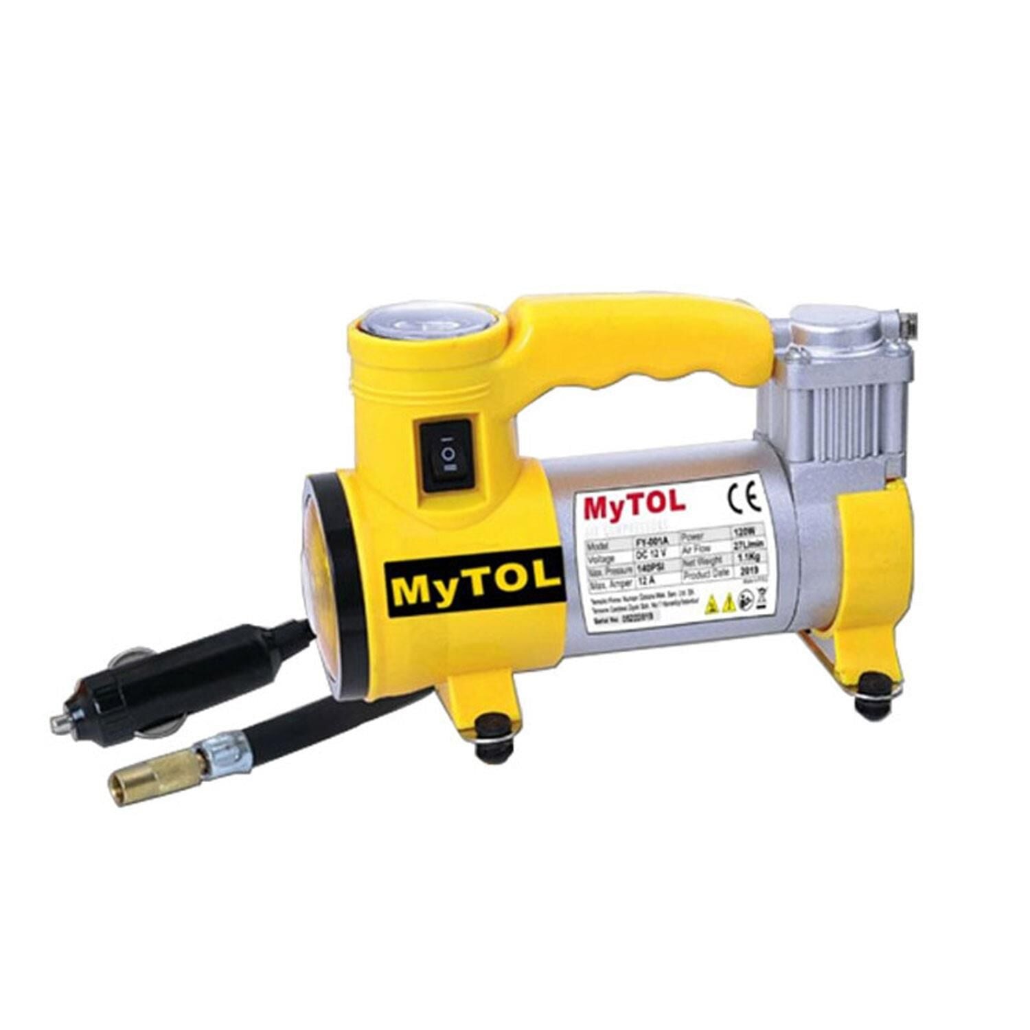 Mytol MY14001 140 PSİ Araç Kompresörü 12V