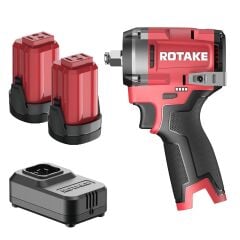 Rotake RTK-750 1/2 Kömürsüz Çift Akülü Somun Sıkma 750 Nm