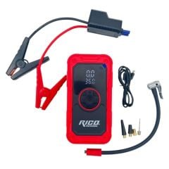 Rico 022-RC4073 Rico Dijital Akü Takviye Cihazı Ve Lastik Şişirme Kompresörü 12000 A