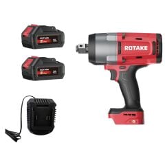 Rotake RTK-2500 1'' Kömürsüz Çift Akülü Darbeli Somun Sıkma 2500 Nm