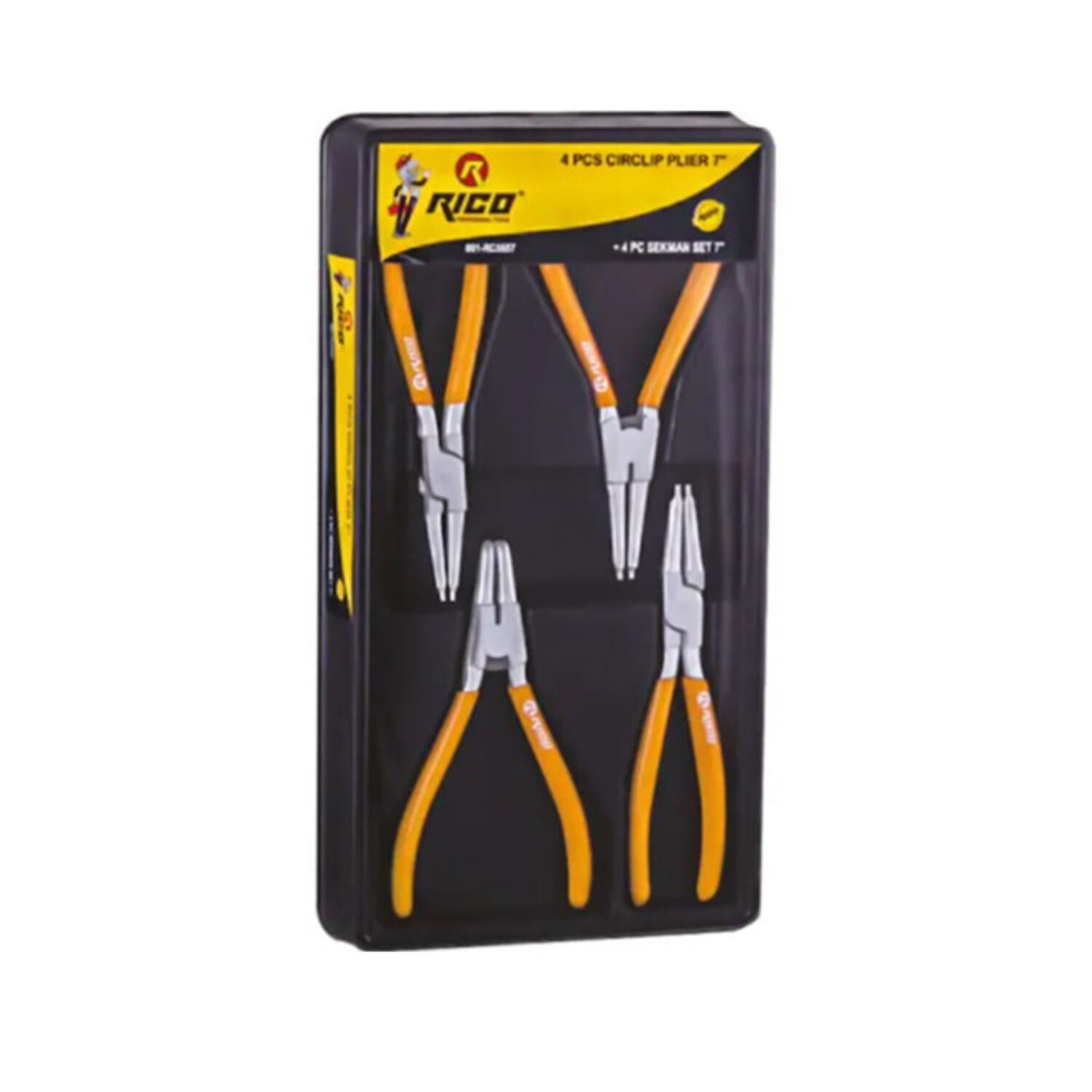 Rico 001-RC5554 Sekman Pensesi Seti 5'' (4 Parça)