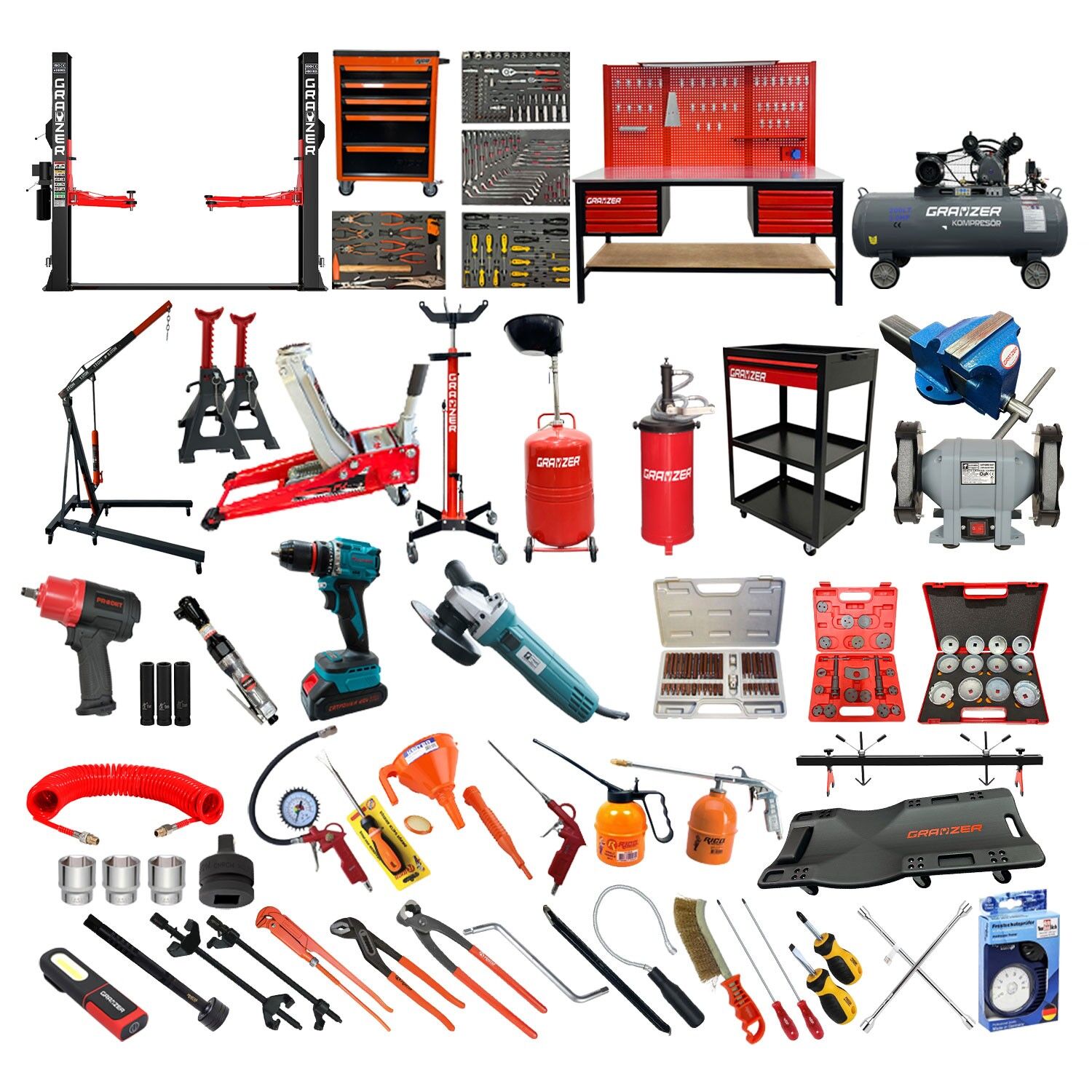 Grayzer Full Oto Servis Kurulum Paketi