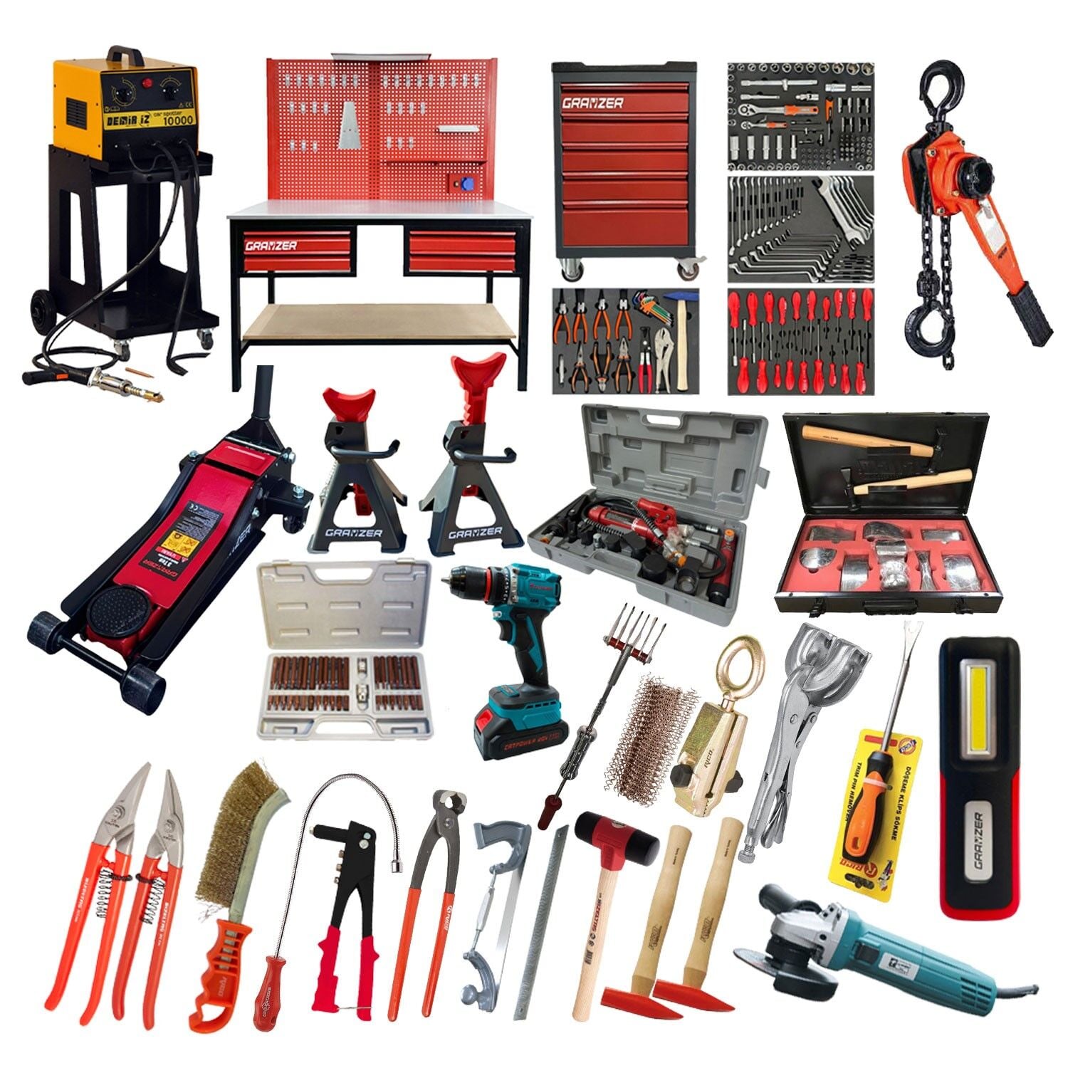 Grayzer Ekonomik Kaporta Servisi Açılış Paketi