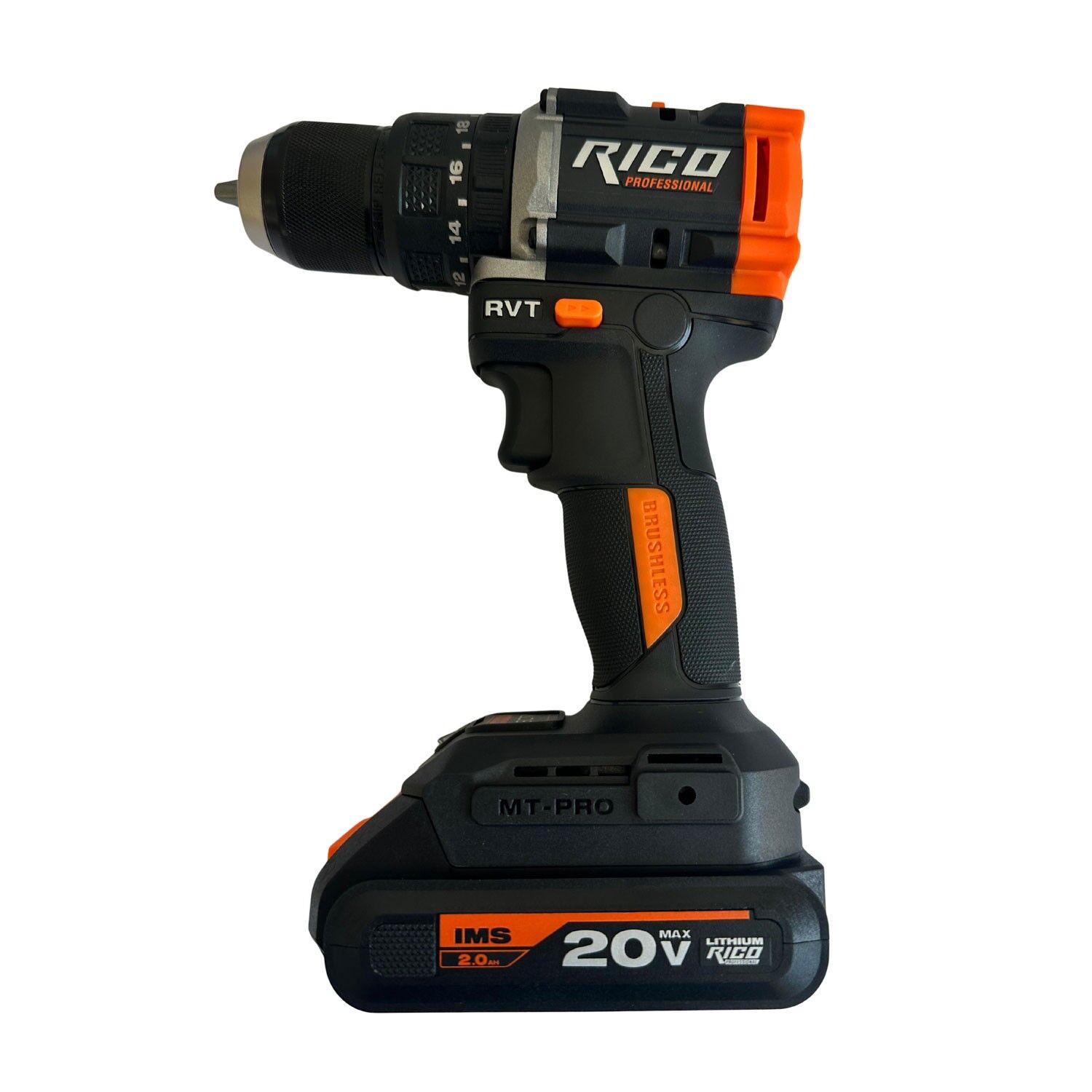 Rico 028-RE0016 Çift Akülü Şarjlı Darbeli Matkap 20V