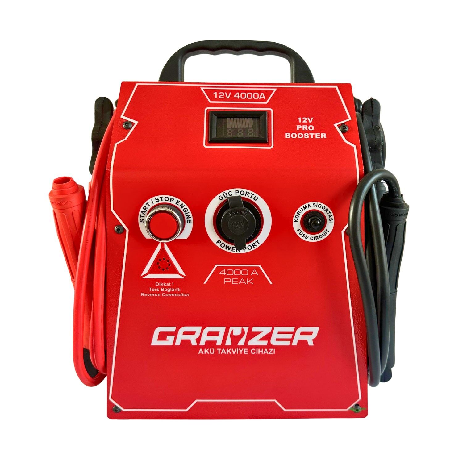 Grayzer Akü Takviye Cihazı 12V 4000A
