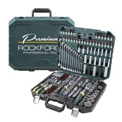 Rockforce Premium 1/2 - 3/8 - 1/4 Profesyonel 216 Parça Lokma Takımı