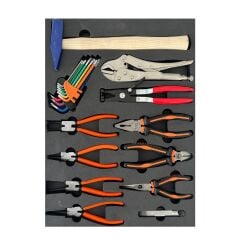 Grayzer 185 Parça 5 Çekmeceli Dolu Takım Arabası (Takımlar Stilson)