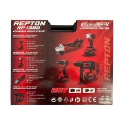 Repton RP-1380 Kömürsüz Akülü 4'lü Set