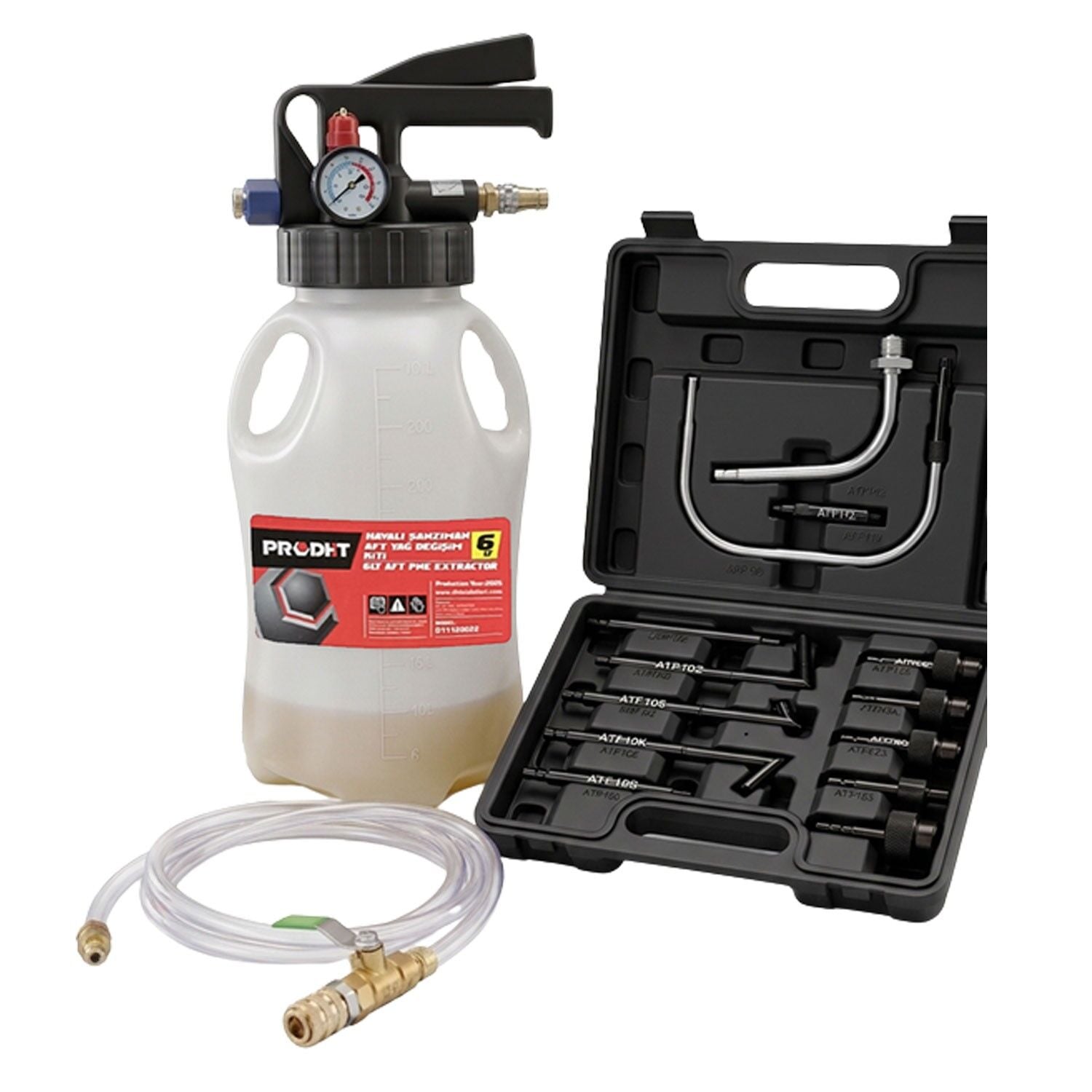DHT D11120022 Havalı Şanzıman ATF Yağ Değişim Kiti 6 Litre