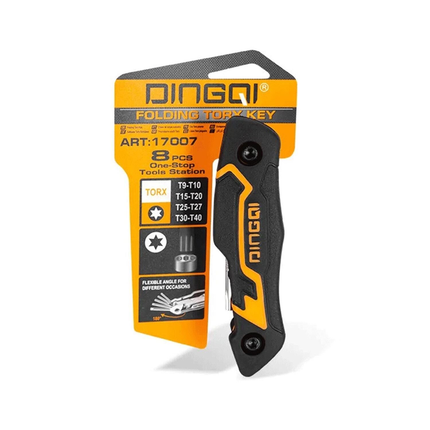 Grayzer Katlanır Torx Uçlu Çakı 8 Parça