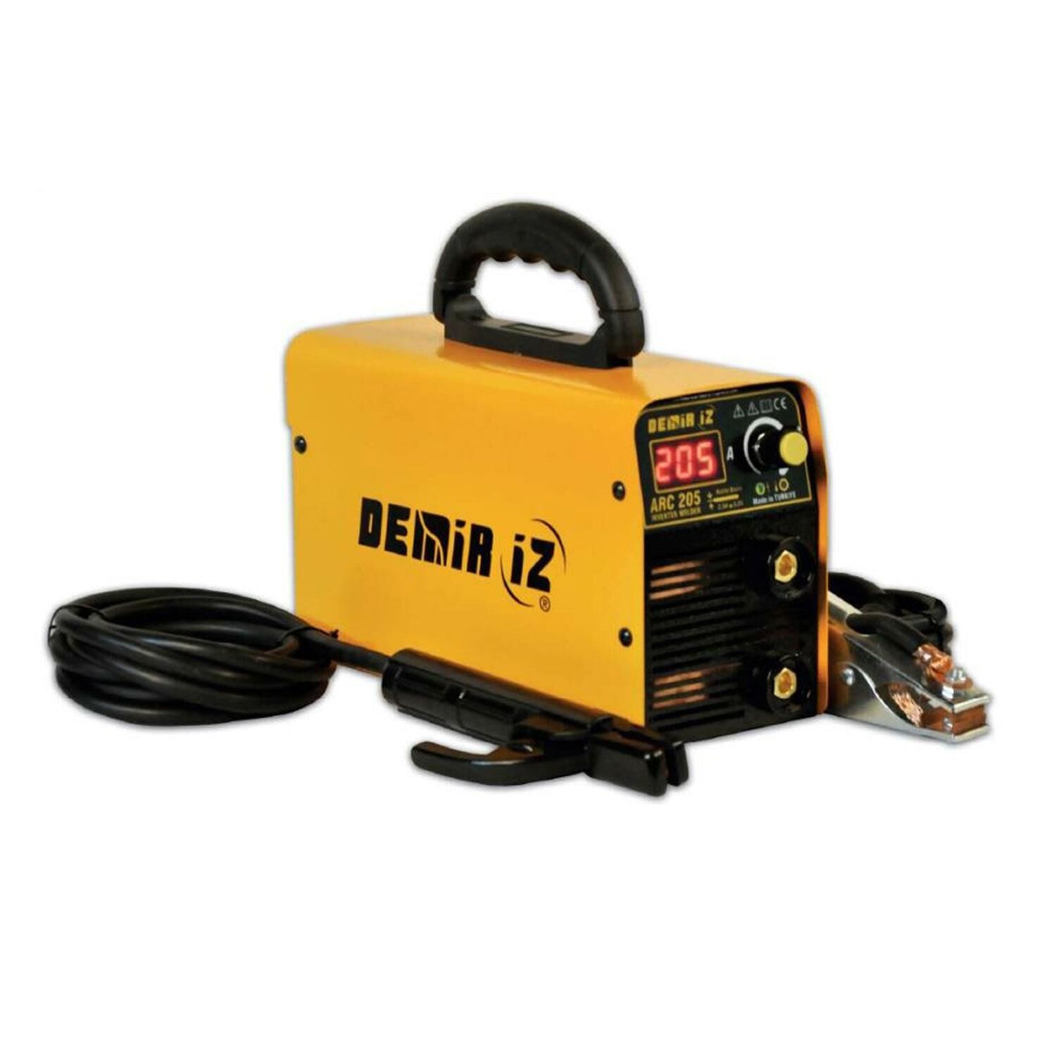 Demiriz ARC 205 DC İnvertör Elektrod Kaynak Makinası 205 Amper (Dijital)