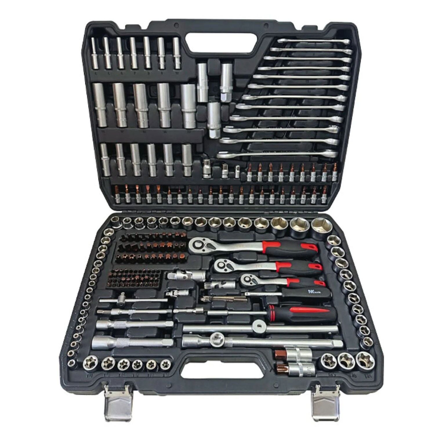 Nt Tools NCSET218 1/2'' 3/8'' 1/4'' S2 Cr-V Lokma Seti 218 Parça