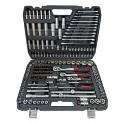 Nt Tools NCSET218 1/2'' 3/8'' 1/4'' S2 Cr-V Lokma Seti 218 Parça